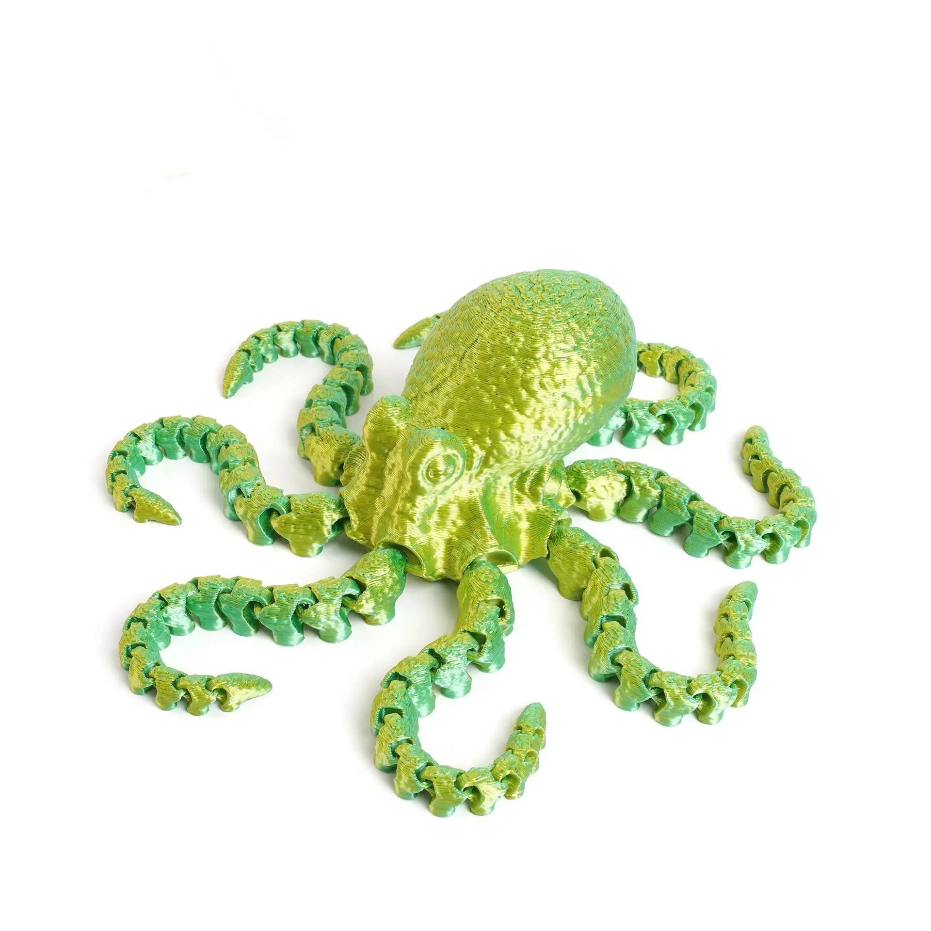 ODM Creative Octopus Jewelry & Landscaping Ornaments with 3D Printing Stainless Steel Options Custom Materials