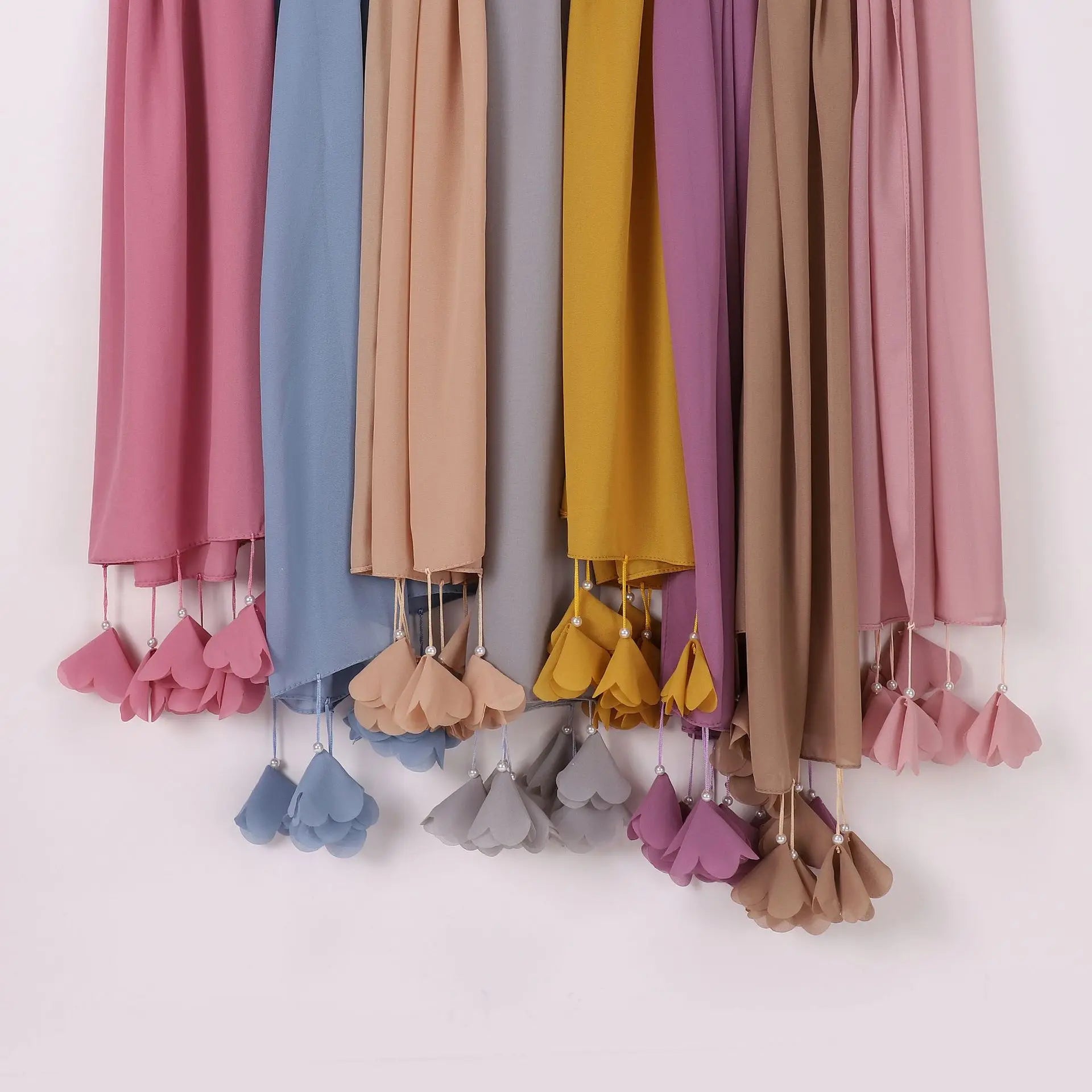 2025 Hot Design Voile Beautiful Islamic Women Dupatta Hijab Scarfislamic Muslim Fabric for Niqab Hijab Burqa 180*70cm