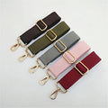 Solid Color Bag Strap Clothing Accessories Replacement Shoulder Strap Adjustable Women's Bag Strap Adjustable