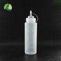 Hot Sell 500ml Clear Household White Squeeze Bottle 16oz Fill Squeeze Bottle Ldpe Ketchup Bottle