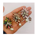 Hot Sell  Handmade Sequin Flower Design 3D Sew on Applique Phoenix  Patches for Clothes Decoration