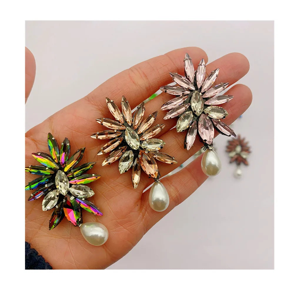 Hot Sell  Handmade Sequin Flower Design 3D Sew on Applique Phoenix  Patches for Clothes Decoration
