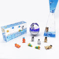 Hand Painting Mini Astronaut Figure Mysterious Space Man Customized 3D Resin Floaters