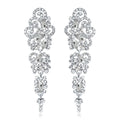 Wholesale of Bridal Earrings Silver Plated Fancy Long Big Earrings Woman Ladies Earrings Designs Pictures Design