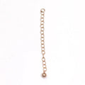Beadsnice Gold Filled Extender Chain Connector 50mm DIY Jewelry Making Findings Bracelet Necklace ID 39991