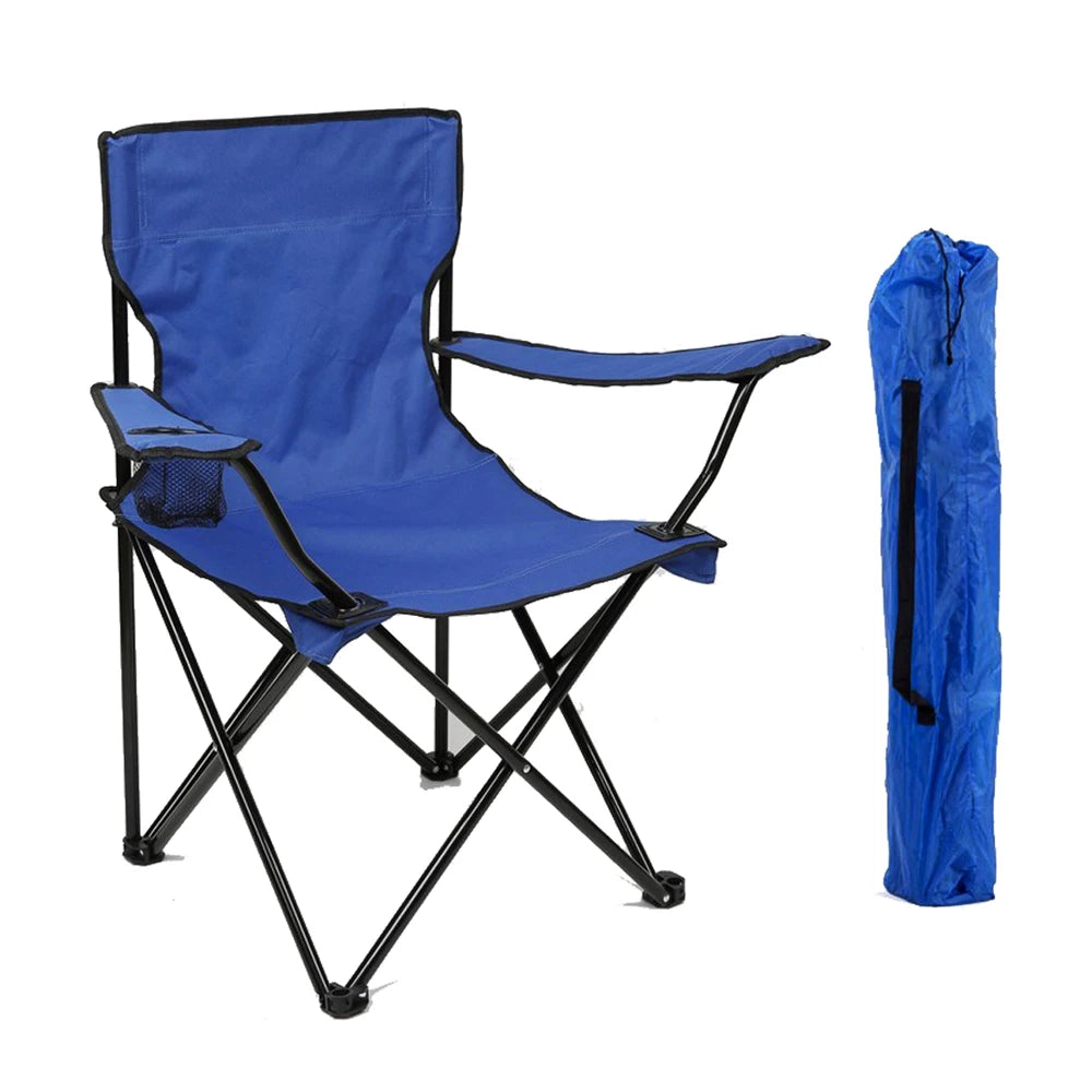 Folding Chair Portable Lightweight High Load Backrest Chairs Outdoor Camping Picnic Hiking Fishing Beach Seat