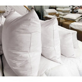 18x18 Pillow Insert Top Seller Wholesale OEM/ODM Luxury Goose Duck Feather Down Filling Pillow Cushion Inners Insert 45x45