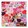 50PCS Valentines day decoration sticker romantic valentines day gifts for women
