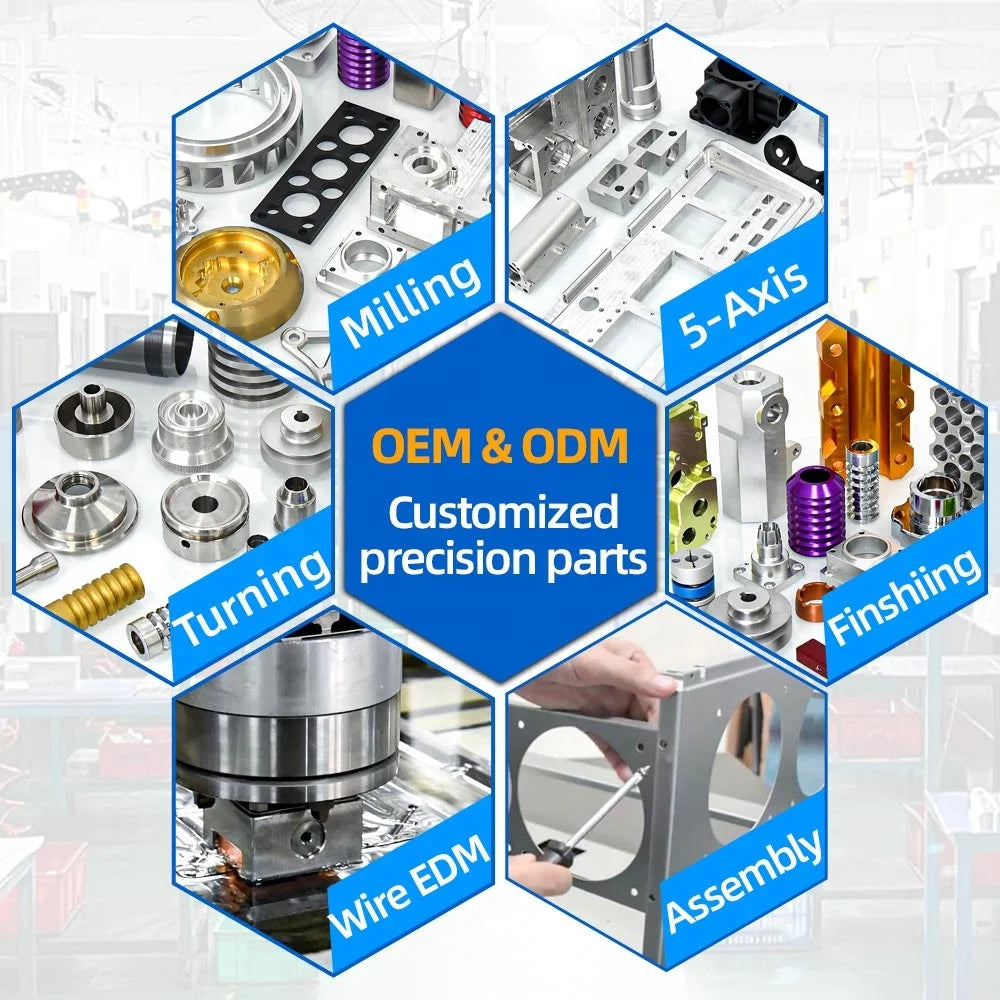 Customize Cnc Machining Manufacturers Company CNC Aerospace Supplier for Production Inc Milled Cnc Processing