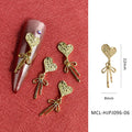 Butterfly Pendant Manicure 3D Alloy Zircon Diamond Nail Art Decoration Japanese Metal Beautiful Nail Accessories