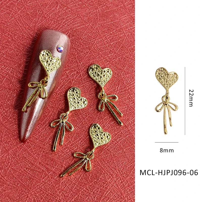 Butterfly Pendant Manicure 3D Alloy Zircon Diamond Nail Art Decoration Japanese Metal Beautiful Nail Accessories