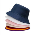 100% Cotton Bucket Hat Custom Logo Brim Quick Dry Summer Sun Hat for Outdoor Fishing Casual Travel Daily Use 3D Embroidery