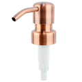 Factory-Made Dual Cosmetic Pump Bottles Customizable 28/410 24/410 Plastic Screw Stainless Steel Copper Soap Lotion Pump Metal