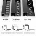 Modern Design Profile Decorative Metal Baseboard in Stainless Steel for Villa Hospital Hotel Waterproof Function