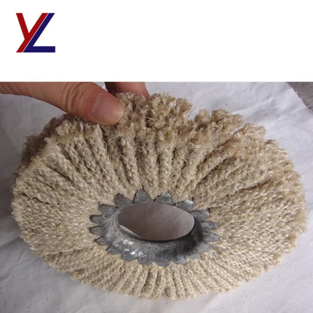 Jute Hessian Cloth Mops Grind Buff Carbide Steel Abrasives Cutting Blasting Stainless Steel Metal Grits with Unique Pattern