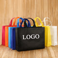 Wholesale Custom Personalized Non Woven Bag Promotional Reusable Cloth Shopping Tote Bags pp Laminated Non Woven Shopping Bag MegaBDM