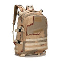 2022 Customized Canvas Tactical Backpack for Men-Waterproof Breathable Large Capacity Outdoor Hiking Camping Travel Bag Cover