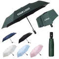 Hot Sale Custom Printing Classic Nylon 3-Folding Sun & Rain Portable Gift Promotional Umbrella