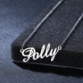 Stainless Steel Custom Personalized Name Handwriting Signature Necklace