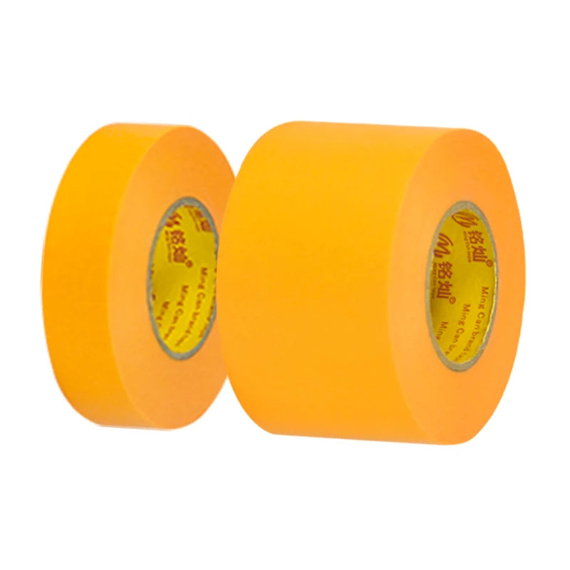 Mingcan Orange Color Goldband Car Painting Masking Tape for Car Automotive Painting Indoor Outdoor Use