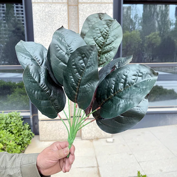 Home Greening Decoration Artificial Green Plant Trees Bonsai Balcony Potted Made of Durable Plastic