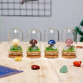 Natural Healing Stones Mineral Specimen 2cm Crystal Mushroom Landscape Bottle Decorative