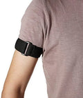 Adjustable 38mm Elastic Armband Hook Loop for Velcro Embroidered Customizable Logo Webbing Wholesale for Bags Shoes Storage Stra