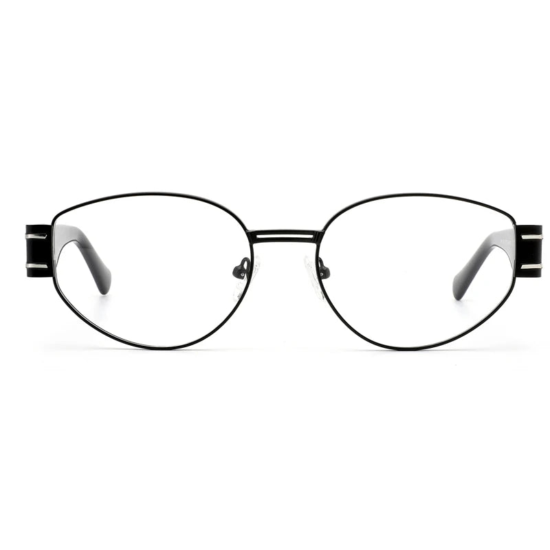 FEROCE China Fashion Trendy Metal Eyeglasses Glass Optical Frames New Design Spectacles MegaBDM