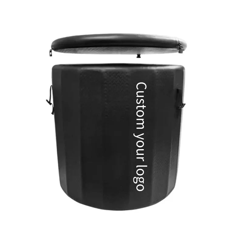 Fitness Portable Soaking Bathtub Inflatable Folding Adult Ice Bath Tub Indoor Cold Plunge Ice Bath