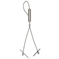 Y Ceiling Steel Wire Suspension Kits Led Light Pendant Lamp Assembly with Toggle