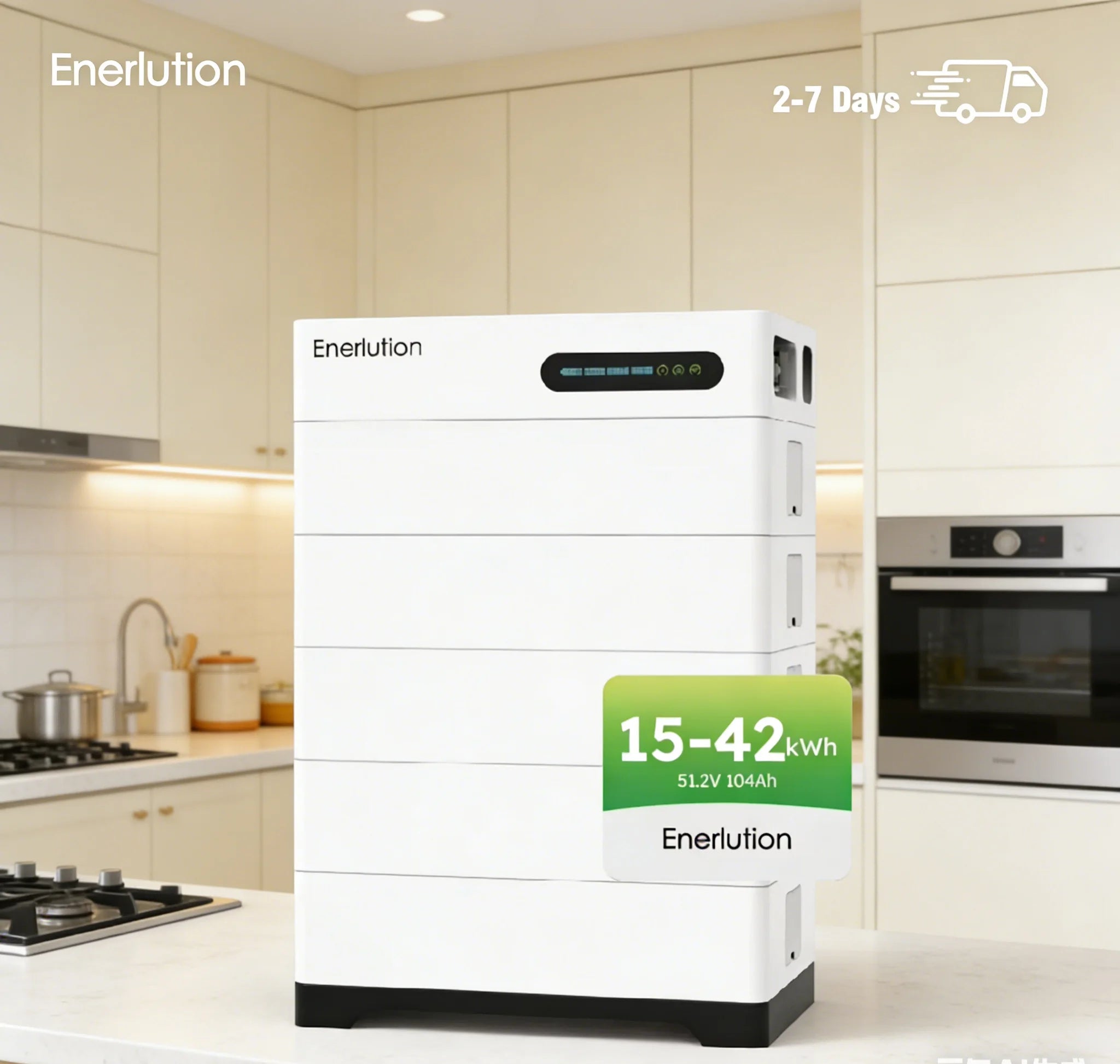 Enerlution 20KW 30KW High Voltage Solar Battery EU Warehouse Wholesale 10-Year Warranty Home ESS Battery