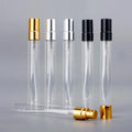 Wholesale Spray Bottle Portable Travel Cosmetic Packaging 1/3oz 10ml Empty Thin Tall Perfume Glass Spray Bottle