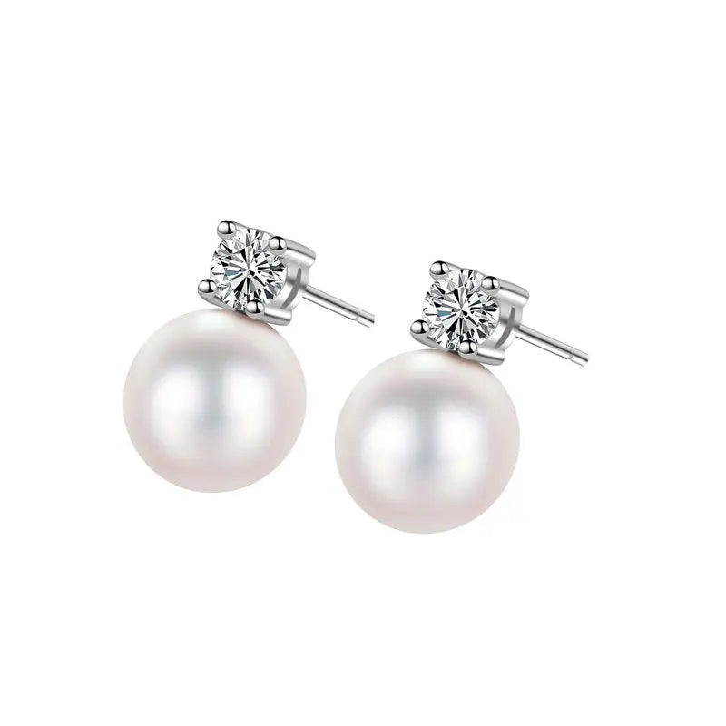 Fashion Pearl Stud Earrings Women Earrings Accessories Wedding Jewelry Free Shipping
