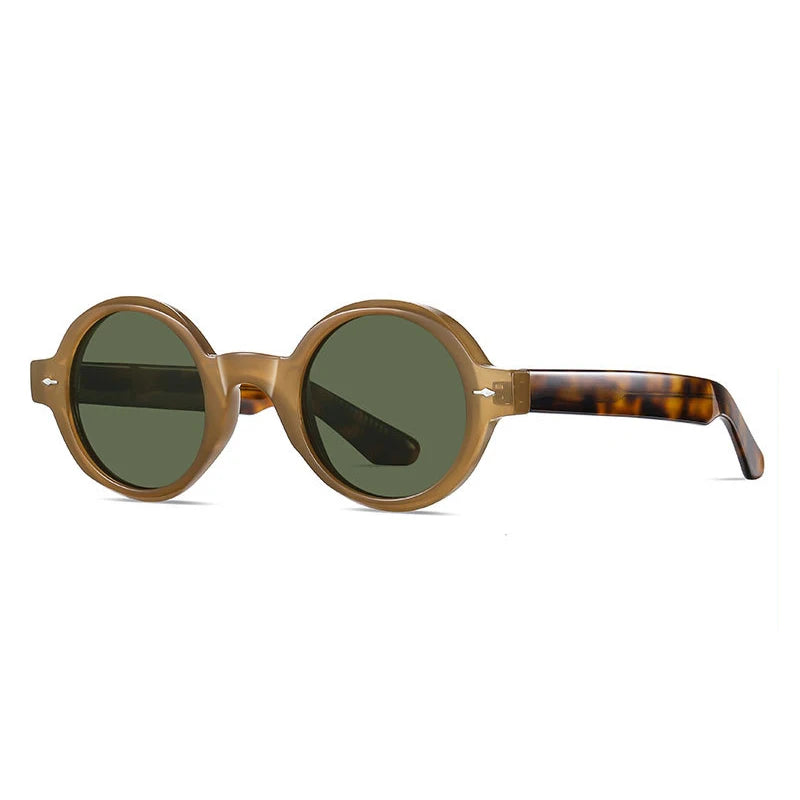 Polarized Uv400 Protective Sunglasses Tr90 Frame Sunglasses Women 2025 Round Sunglasses Gafas De Sol