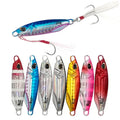 WEIHE 10/15/20/30g  Peche Trout Jig Trolling Spoon Lure  Metal Jigging Lure Swimming Bait