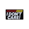 I DON'T CARE Enamel Pin Funny Text Quote Brooch Unique Jewelry Gift for Those