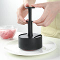 Kitchen Home Hamburger Meat Patty Press Mold Manual Non-stick Eco-Friendly ABS Plastic Durable Veggie Tools