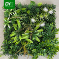 Diversiform artificialfence hedge screen fireproof boxwood panel plant grass wall