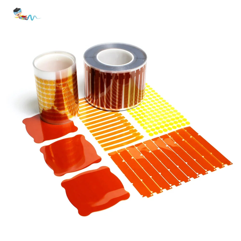 2- Die Cutting Polyimide Pi Film With Silicone Glue Kaptons Self Adhesive Tape Disc Dot