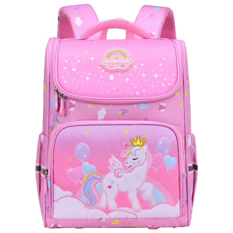 Large Capacity Double Shoulder Schoolbag for Students and Children Beautiful Fashionable Cartoon Design for Students Children