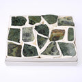 HZ Wholesale Mini Natural Raw Rough Mineral Gem Stones Kambaba Jasper Tumble Rough Stone Box
