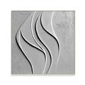 Hot Selling 100% Handmade Oil Painting White Line Drawing Large Wall Art Abstract Canvas Paintings
