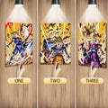 Newest Anime DB 3D Lenticular Art Deco Birthday Poster Three Character Flip Changing Picture Wall Art Anime Decor 30x40cm