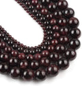 Hot Sales Red Garnet Beads Natural Stone Loose Beads for Jewelry Making