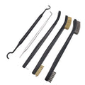 No.22S003 Simei Industrial/DIY 5-Piece All-Purpose Double-Ended PP Handle Brush Pick Set OEM/ODM Supported 3-Year Warranty