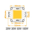High Power 6000K/3000K Full Spectrum RGB UV IR 10W  30W 50W 100W Integrate COB Chip LED for LED Stage Light FloodLight
