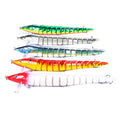 23cm 46g Hard Lifelike Artificial Bait Multi-section Jionted Fishing Lure with 3D Eyes