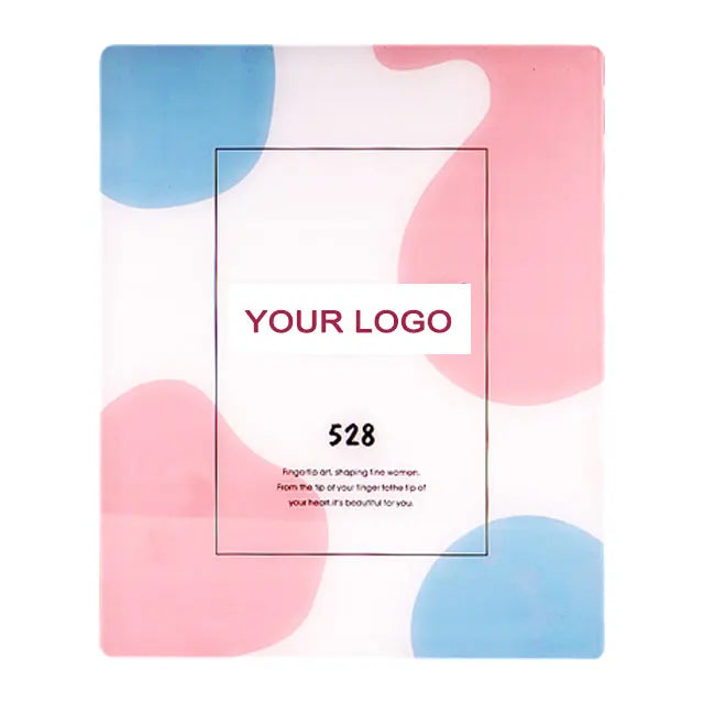 Factory Custom Nail Salon Art Nail Polish Display Card Color Tip Card Gel Acrylic Order Books with Logo Makeup Products