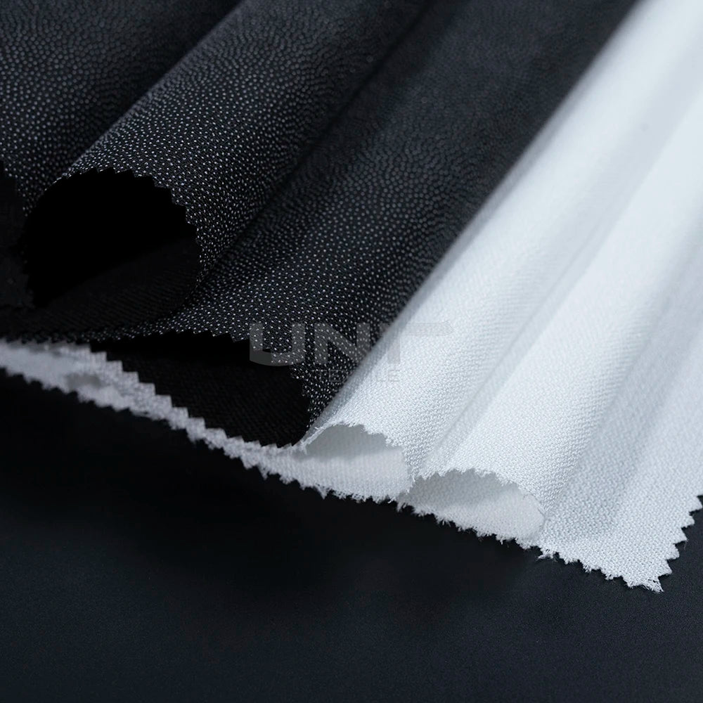 Wholesale Polyester Twill Woven Interlining Interfacing Strong Adhesive Fusible Interlining