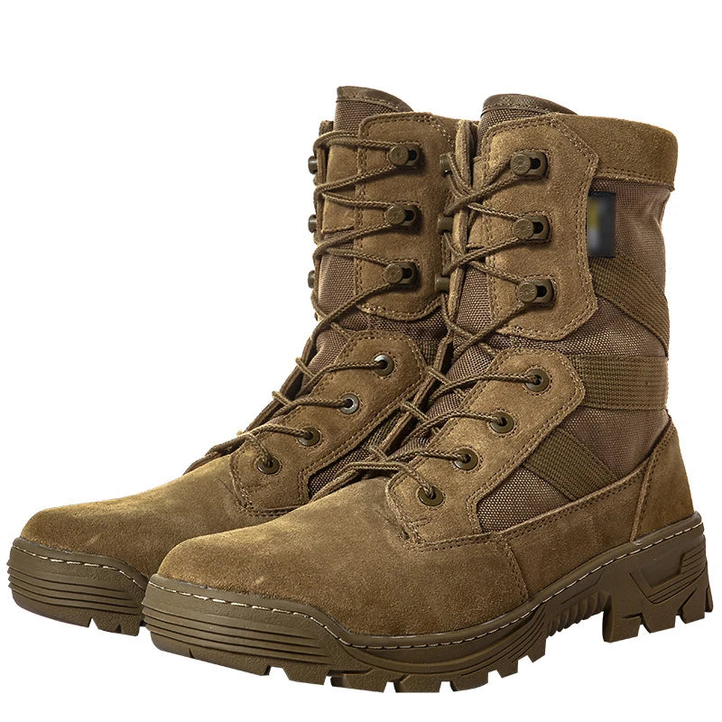 3 Season Jungle Suede Tactical Boots Autumn Winter Vietnam Outsole Men Boot Mesh Upper Waterproof